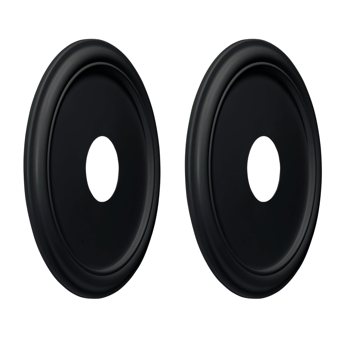 Molded Nylon Ceiling Medallion, Black
