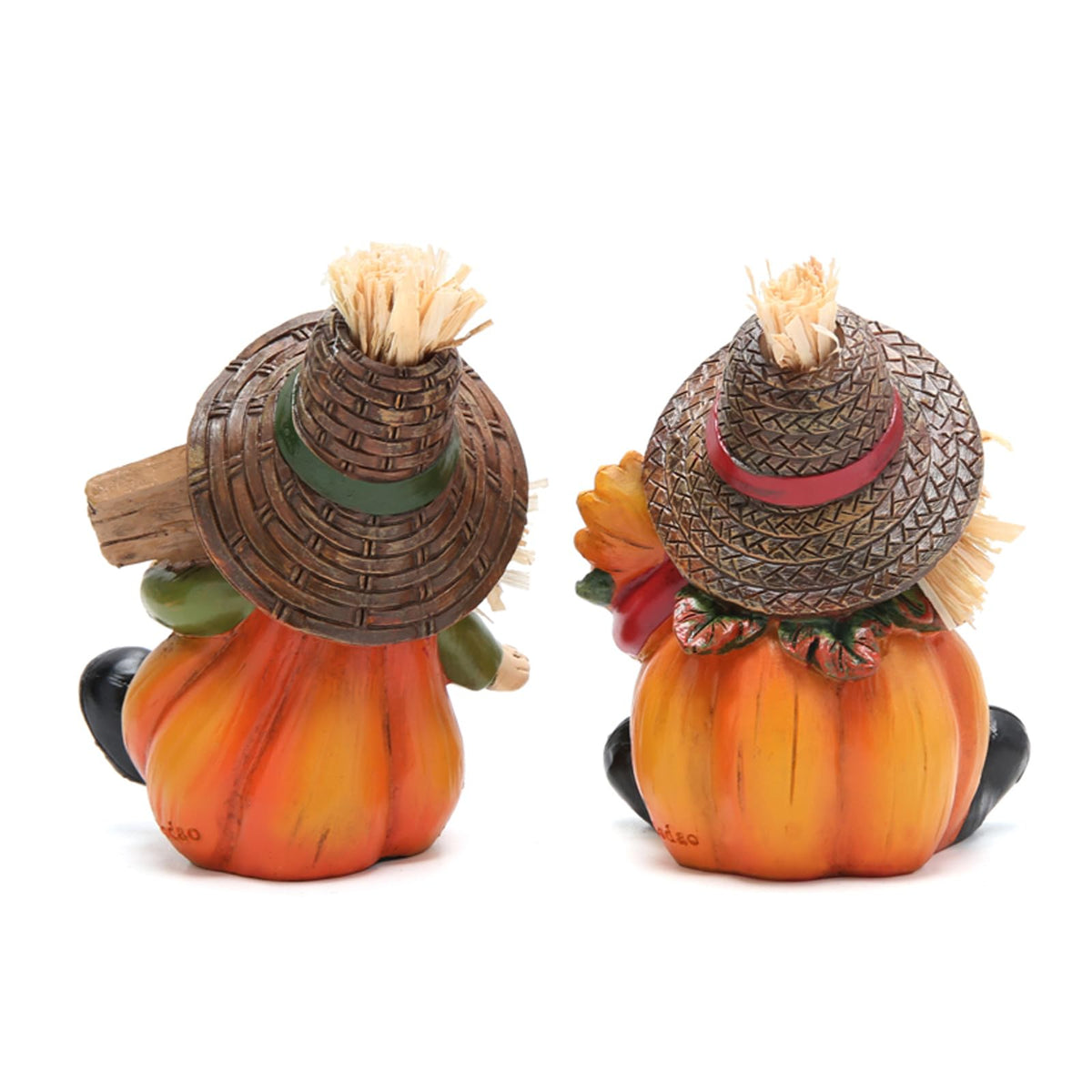 2 PCS Fall Harvest Scarecrow Decoration, Thanksgiving Centerpiece
