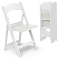 Garden and Patio Folding Chair for Events and Wedding, Lightweight with Padded Seat, Water-Proof, Double Braced