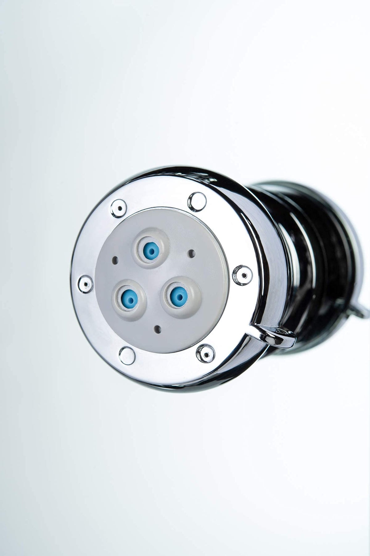 52" Aluminum SPA392M Shower Panel Tower System with Rainfall Shower Head and 8 Adjustable Massage Jets