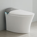 Smart Toilet With Bidet, One-Piece Elongated, Auto Open/Close & Flush, Heated Seat, Front & Rear Wash