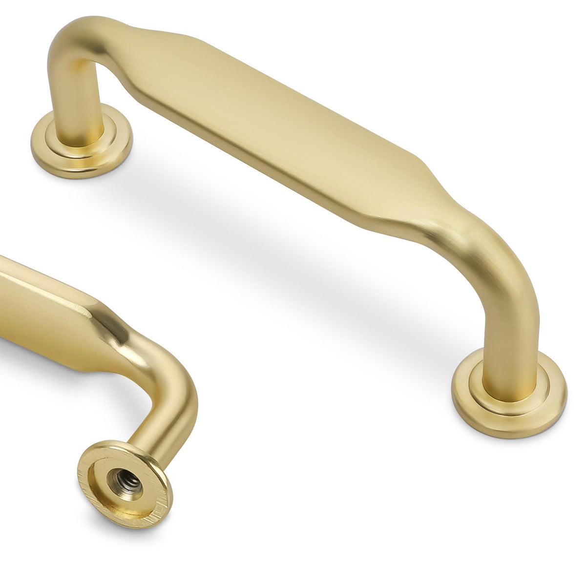 10 Pack 3 inch Brushed Gold Kitchen Cabinet Handles