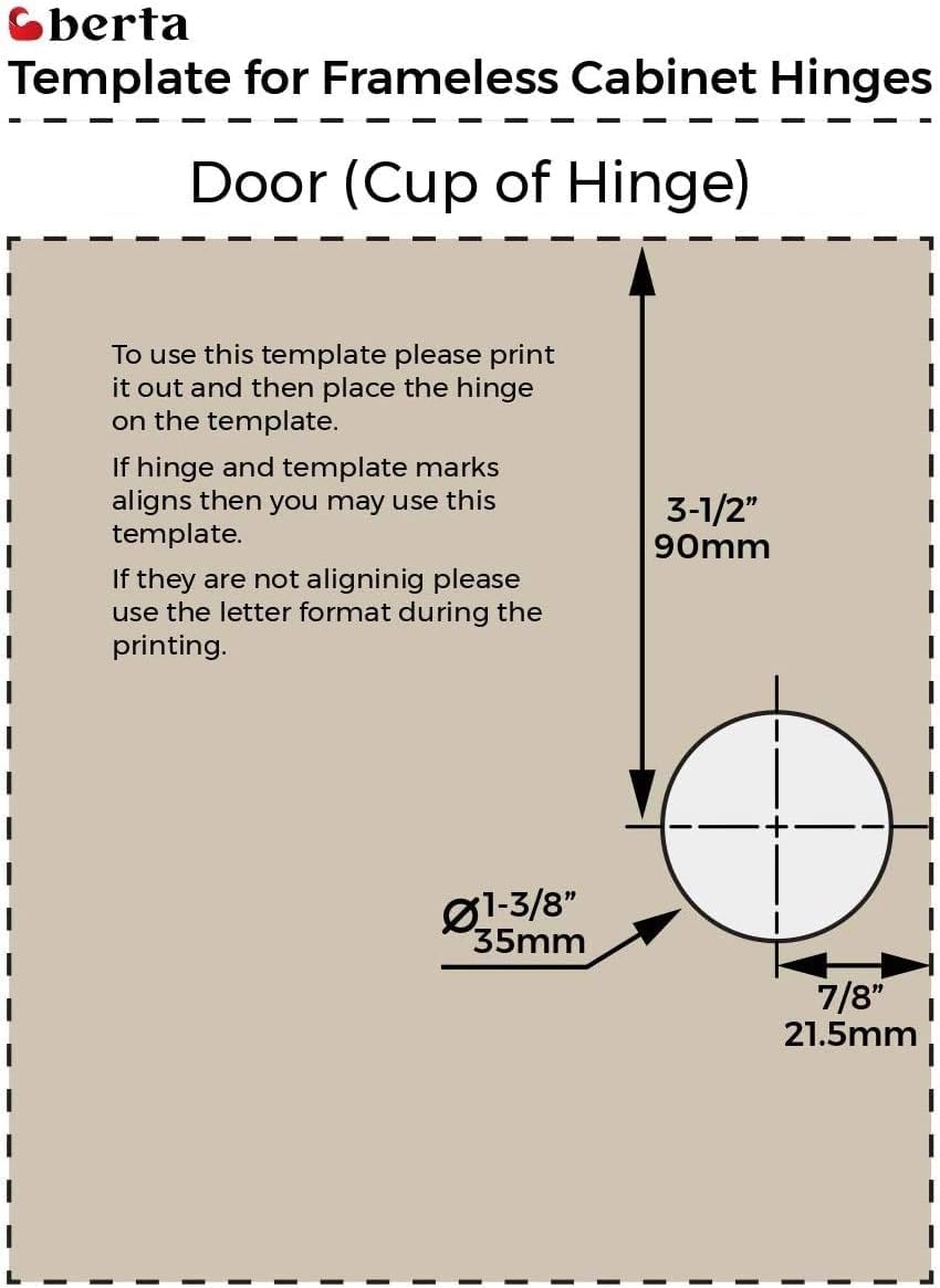 10-Pack Full Overlay Frameless Soft Closing European Hinges, 3D Adjustable Clip-On Concealed Kitchen Cabinet Door