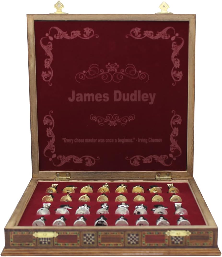 Gifts for Son, Birthday Gift from Parents to Son, Personalizable Chess Set as Gift from Mom and Dad to Son, Mother