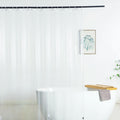Extra Wide Shower Curtain Liner 108 x 72, Waterproof Heavy Duty Clear Vinyl Shower Liner and Bathtub, 18 Plastic Hooks