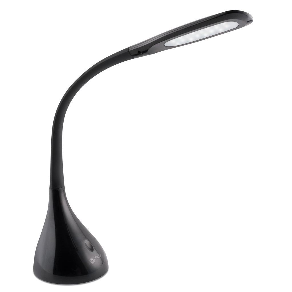 Creative Curves LED Desk Lamp, Black