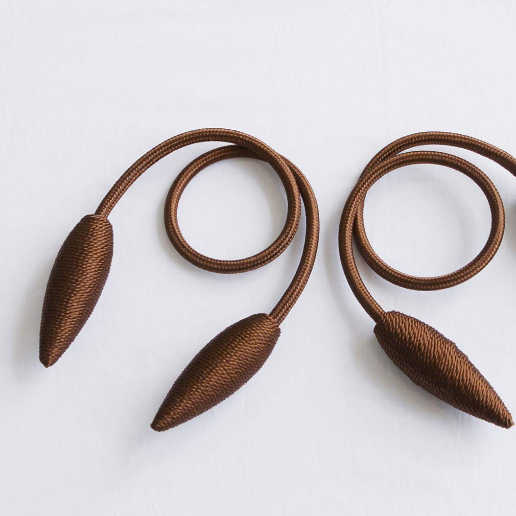 Curtain Tiebacks Clips Creative Window Drape Twist Tie Backs European Style Custom Made Curtain Holders - 4 Pieces