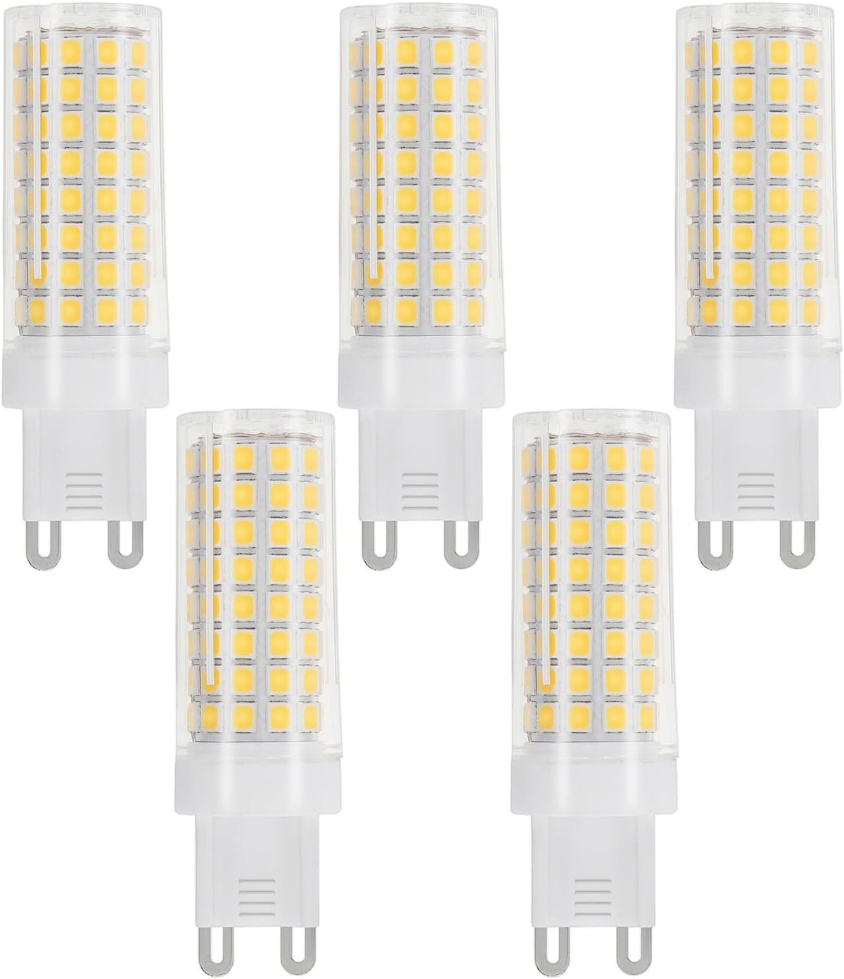 Dimmable G9 LED Bulbs, Bi Pin Base, 3000K Warm White