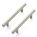 Brushed Nickel Cabinet Handles Round Drawer Pulls 6 Inch 30 Pack