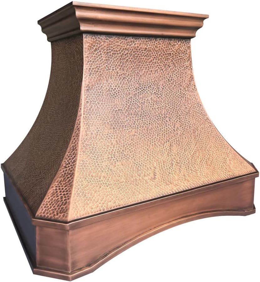 48 Inch Copper Wall Mount Range Hood