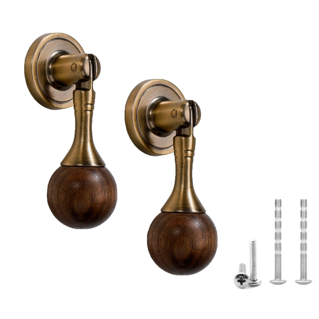 Antique Brass Cabinet Pulls: Vintage Retro Hardware for Drawers