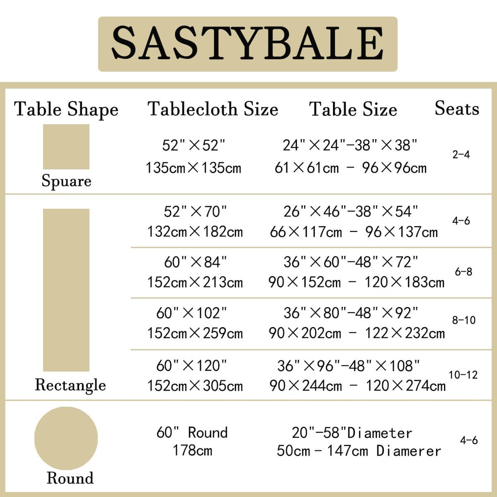 Autumn Gold Jacquard Damask Rectangle Tablecloth 60"x84"