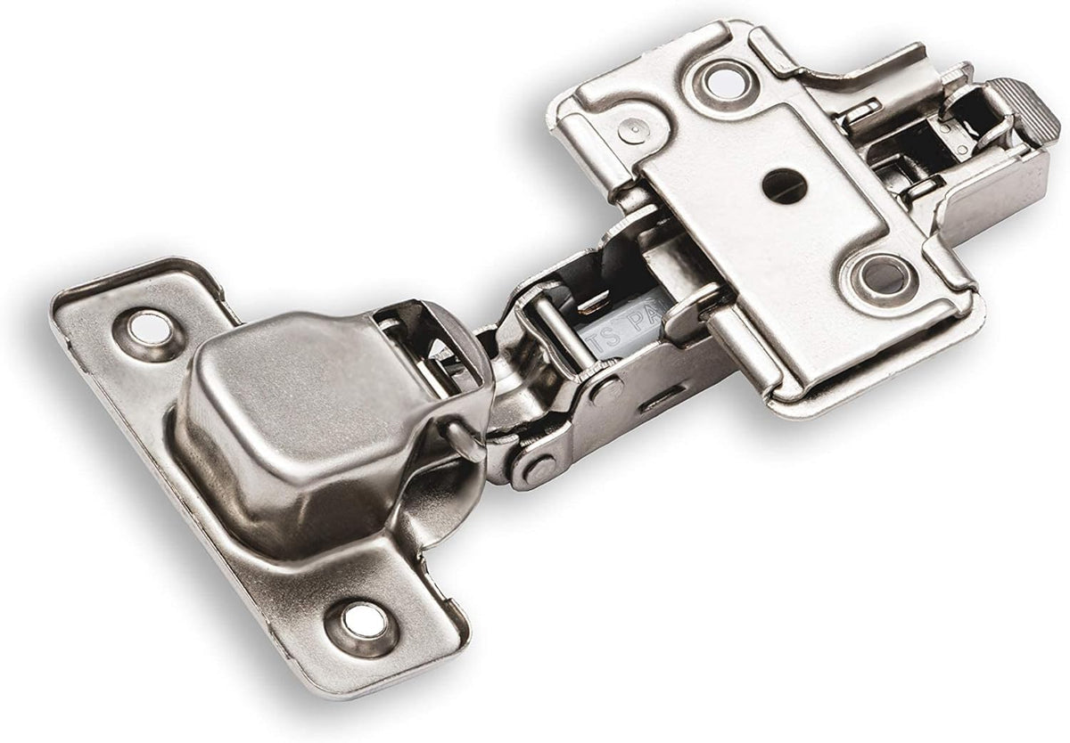 10-Pack Full Overlay Frameless Soft Closing European Hinges, 3D Adjustable Clip-On Concealed Kitchen Cabinet Door