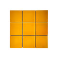 4x4 Inch Solid Color Ceramic Wall Tiles - High Gloss Finish Square Tiles Backsplash, Bathroom & Shower - Vibrant