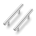 Cabinet Handles,6" Length,3.75" Hole Center,Brushed Nickel,25 Pack