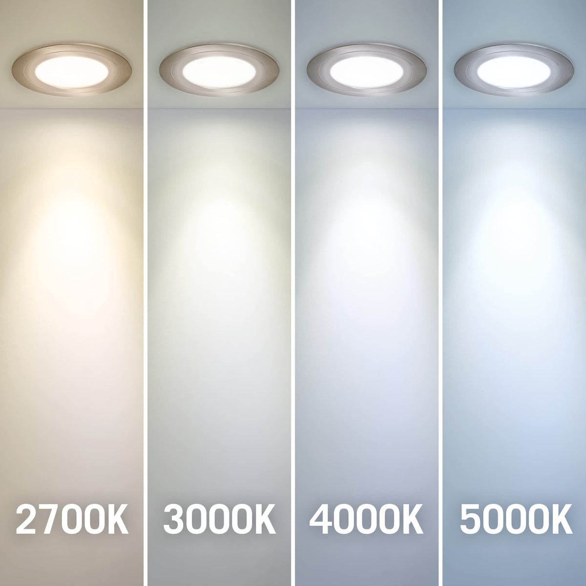 PureVue LED Puck Light, Black, 3000K, 233413