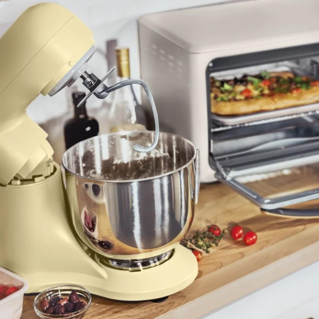 Wonderful Kitchen Stand Mixer 5.3 Qt Bowl, 12 Speeds Tilt-Head, Dough Hook Flat Beater Whisk for Baking Tasks Metal