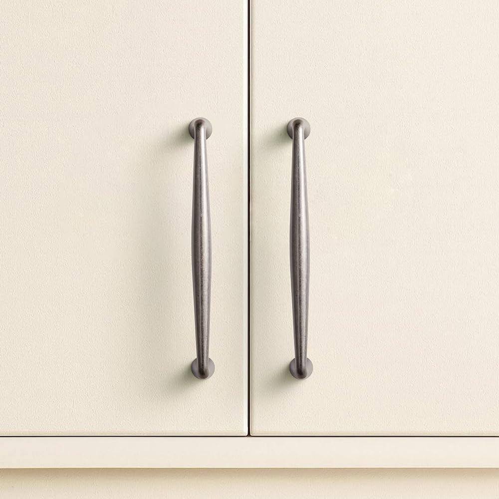 Antique Sliver Zinc Alloy Cabinet Handle - 3.78''(96mm) Hole Center Affordable Luxury Cabinet Pull Hardware , 6