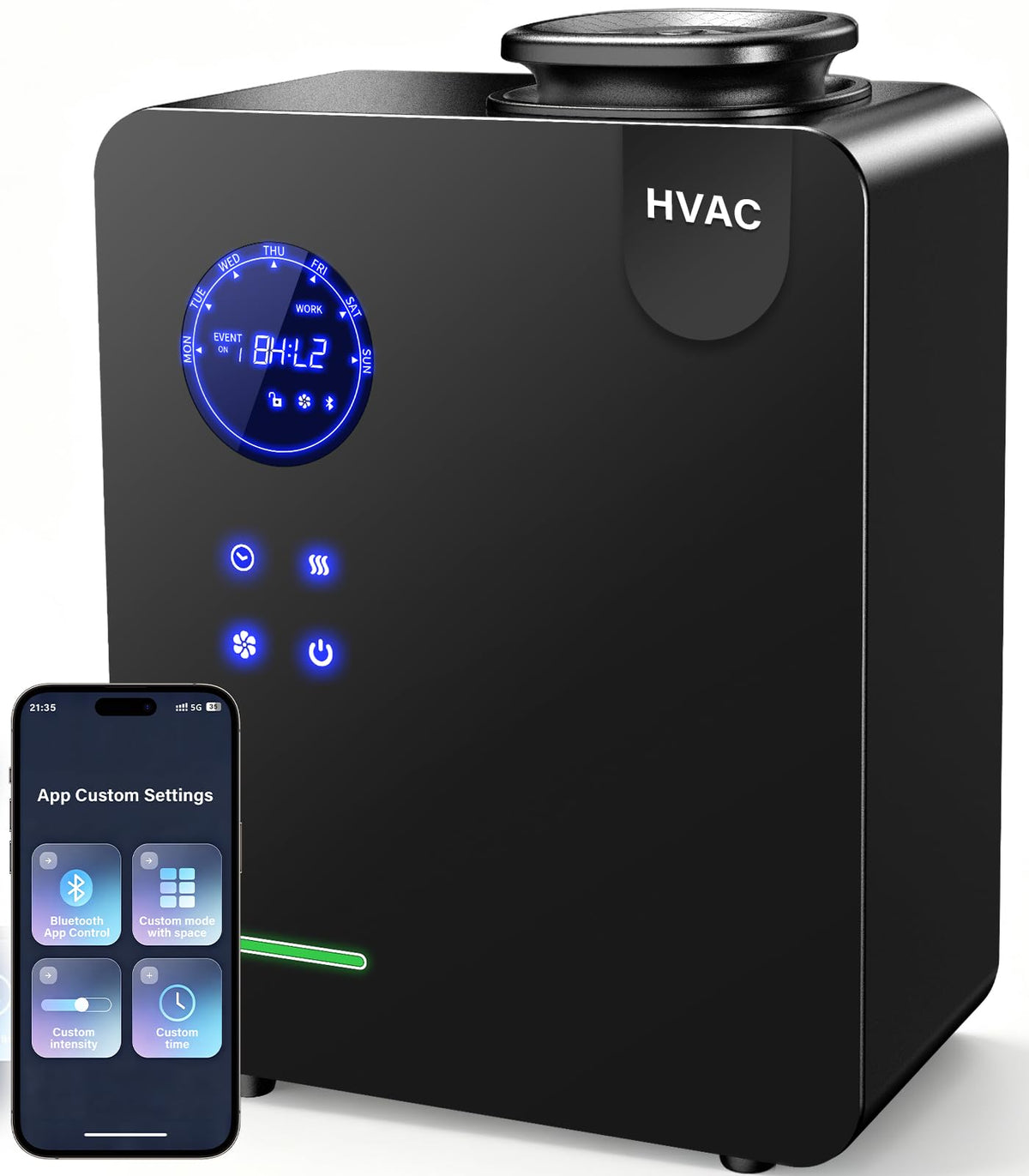 Waterless Diffuser - HVAC Diffuser Coverage Up to 4, 000 Sq.ft