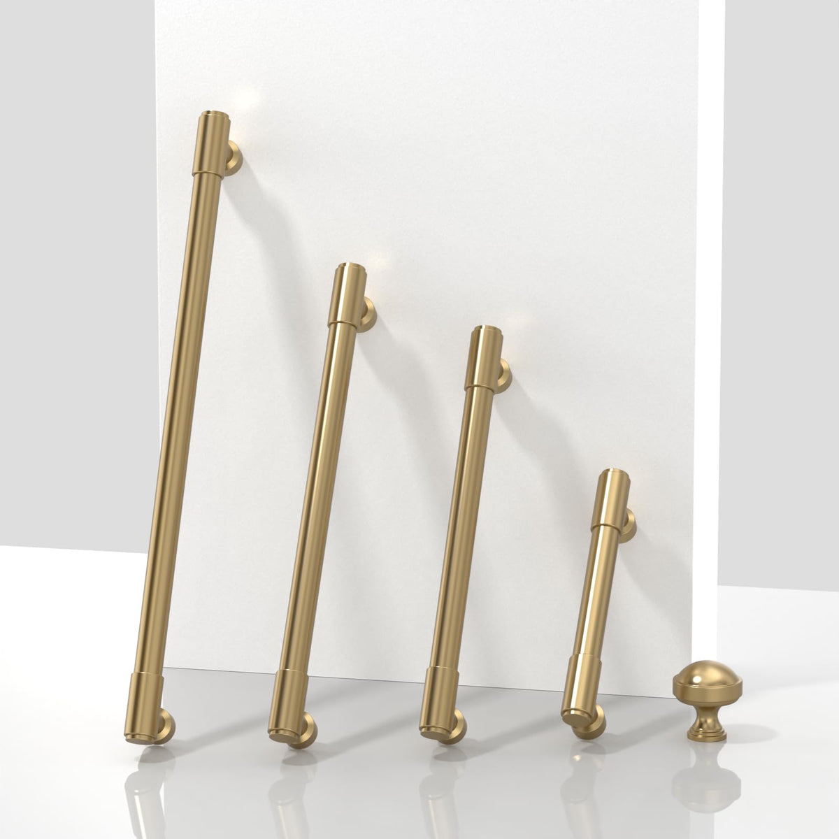 10 Pack Champagne Bronze Cabinet Pulls 6.3 Inch(160mm) Kitchen Cabinet Handles Cabinet Hardware Drawer Pulls