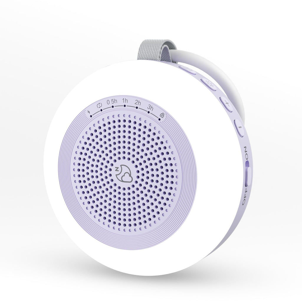 Portable Sound Machine, White Noise Machine,33 Soothing Sound 10 Colors Night Light Sleep Machine for Baby Kids,Timer