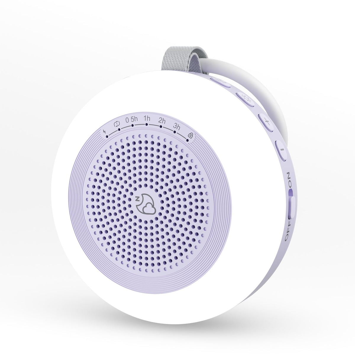 Portable Sound Machine, White Noise Machine,33 Soothing Sound 10 Colors Night Light Sleep Machine for Baby Kids,Timer