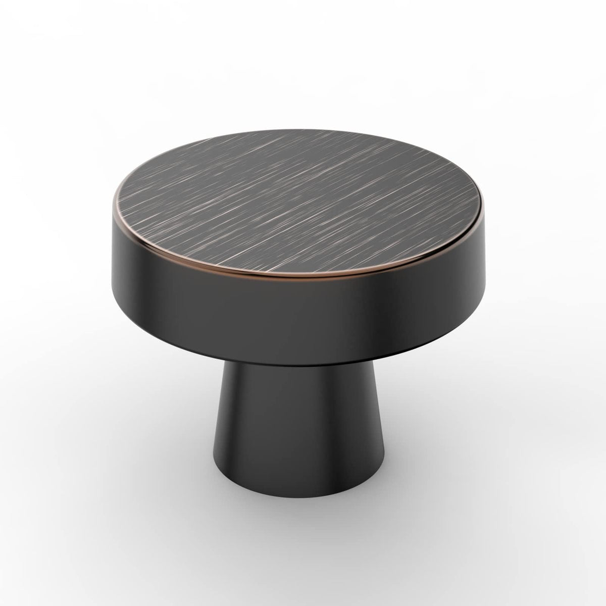 5 Pack Oil Rubbed Bronze Cabinet Knobs Heavy-Duty Solid Kitchen Cabinet Pulls Drawer Black Hardware s Cabinets