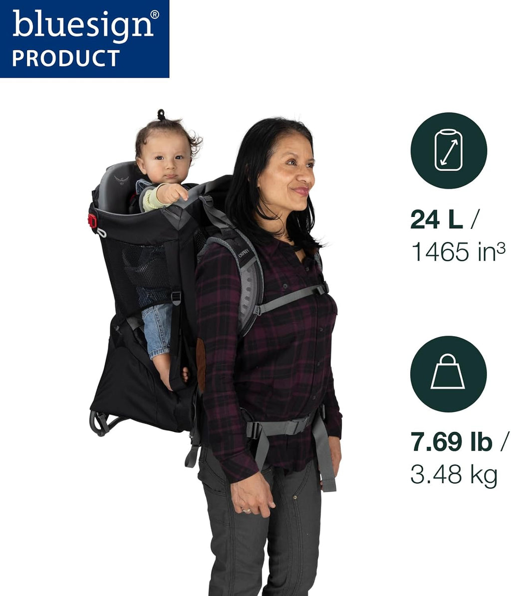 Poco Child Carrier Backpack - Adjustable Travel Baby Carrier with Sunshade - Hiking Carrier for Toddlers