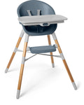 Baby High Chair 4 in 1 Convertible High Chair, EON, Slate Blue