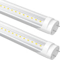 Fluorescent Light Bulbs Replacement 4FT, T8 LED Bulbs 4 Foot Type A+B, 24W (65W Equivalent) 3200LM, 5000K Daylight