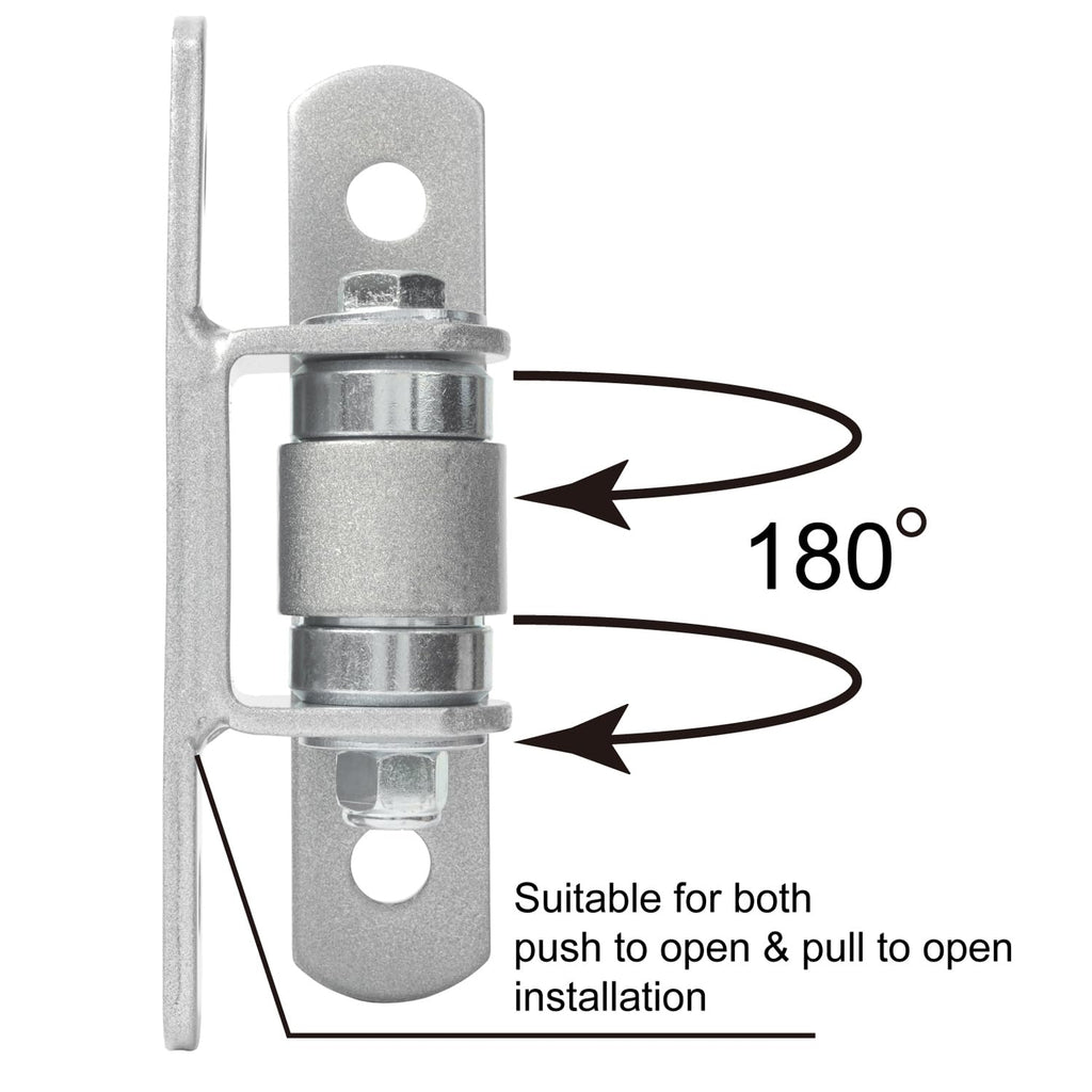 Heavy Duty Bolt on Sealed Bearing Outdoor Gate Hinges - Bolt onto Gate and Post for Large Heavy Driveway Gates Up to