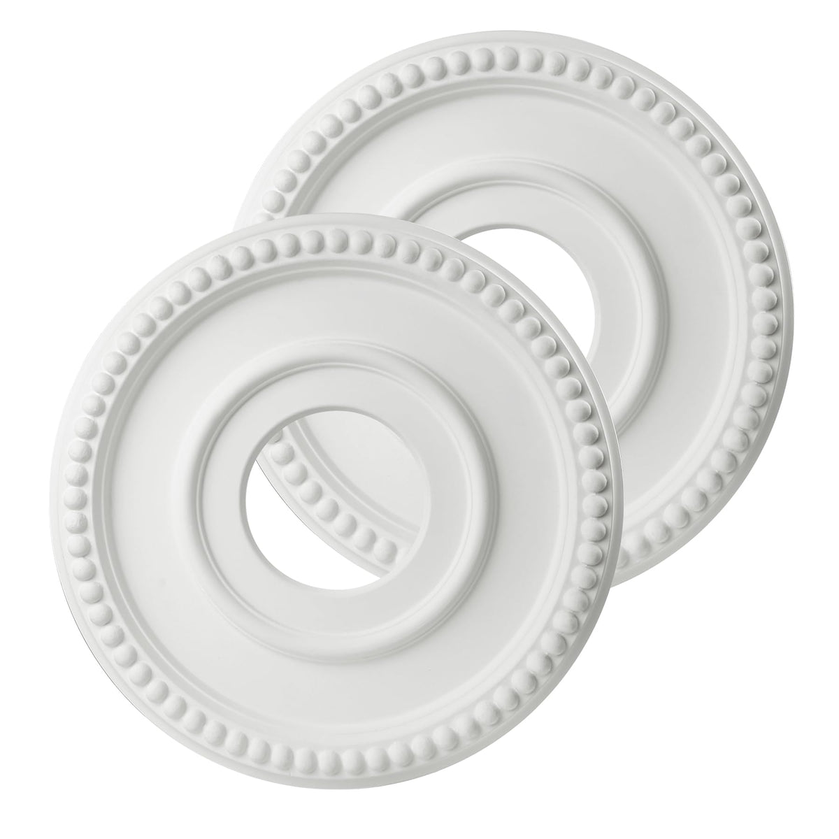Ceiling Medallion 12-1/2" OD x 3-15/16" ID x 1-1/8"P, Ceiling Decorative Molded Round Ceiling Medallions for