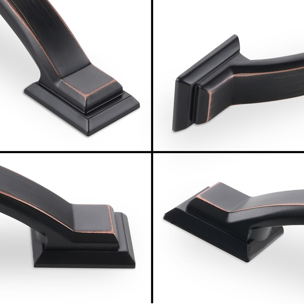 30 Pack 2.5 Inch Cabinet Pulls Oil Rubbed Bronze Kitchen Cabinet Handles Zinc Alloy Drawer Pulls Solid Cabinet