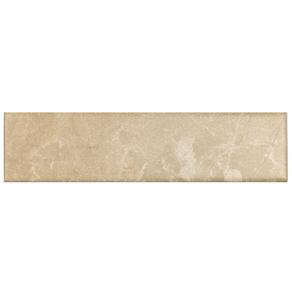 Soft Beige 3x12 Matte Porcelain Subway Tile - Stone Look Wall Tile Backsplash, Bathroom & Shower Walls (50 Pieces