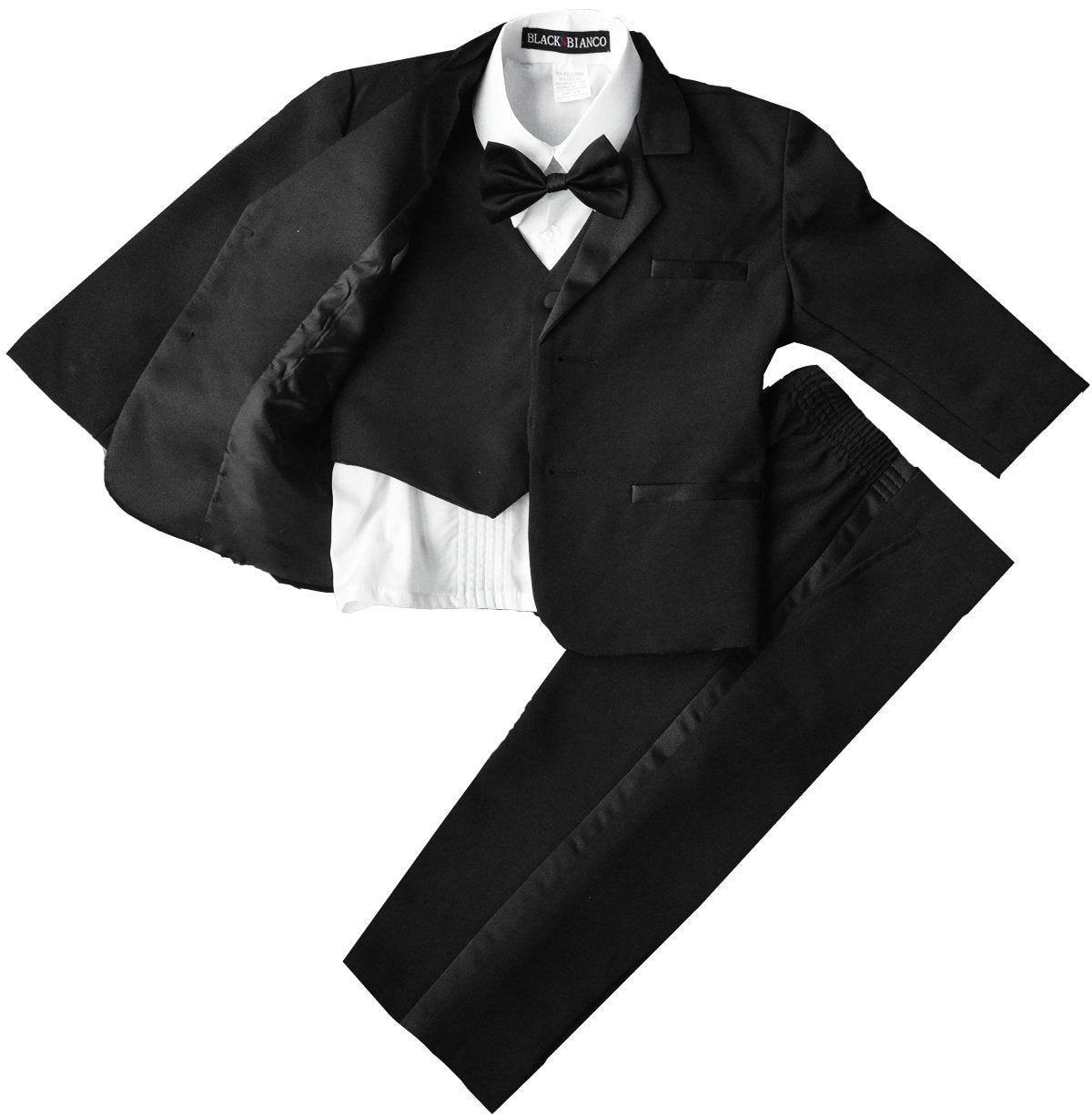 Boys Infant and Toddlers Black Tuxedo