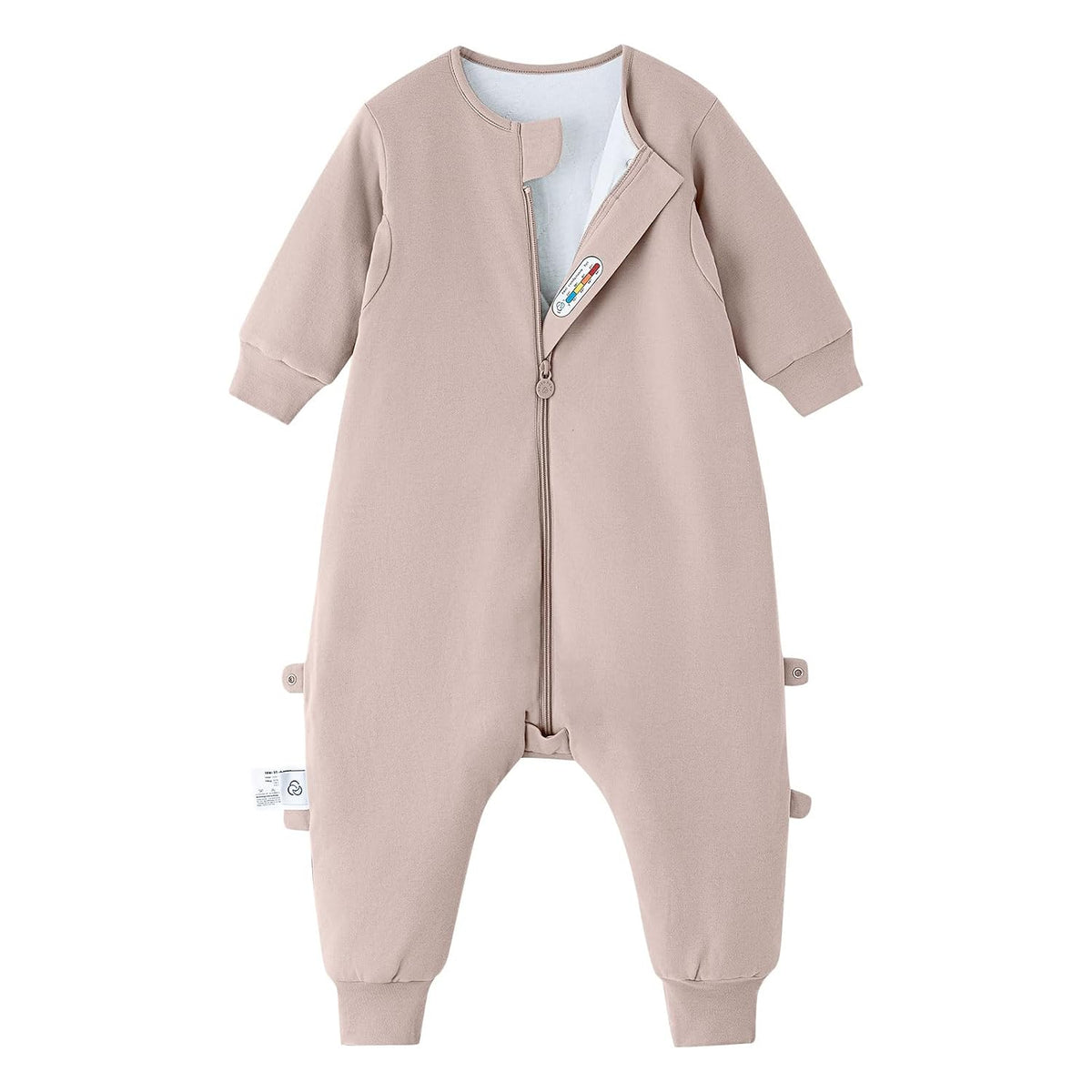 Organic Cotton Sleep Sack with Feet,1.0 TOG Sleep Bag,3