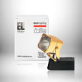 Low Voltage MR11 Track Light Head Gold