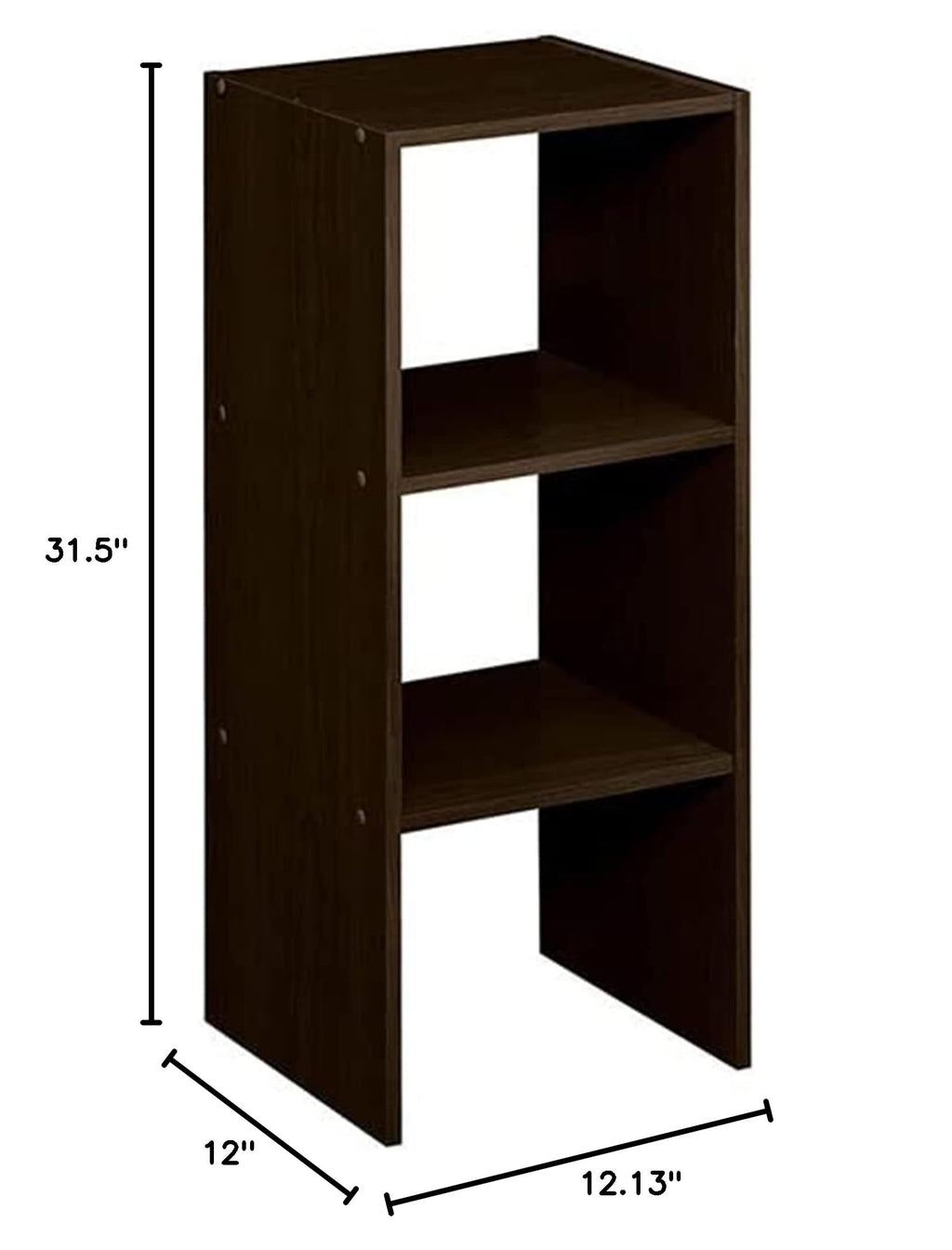 8956 Stackable 31in. Vertical Organizer, Espresso