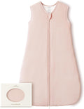 Rayon Made from Bamboo Baby Sleep Sack, 1.0 TOG Quilted Baby Wearable Blanket with Way Zipper, Sleeping Bag