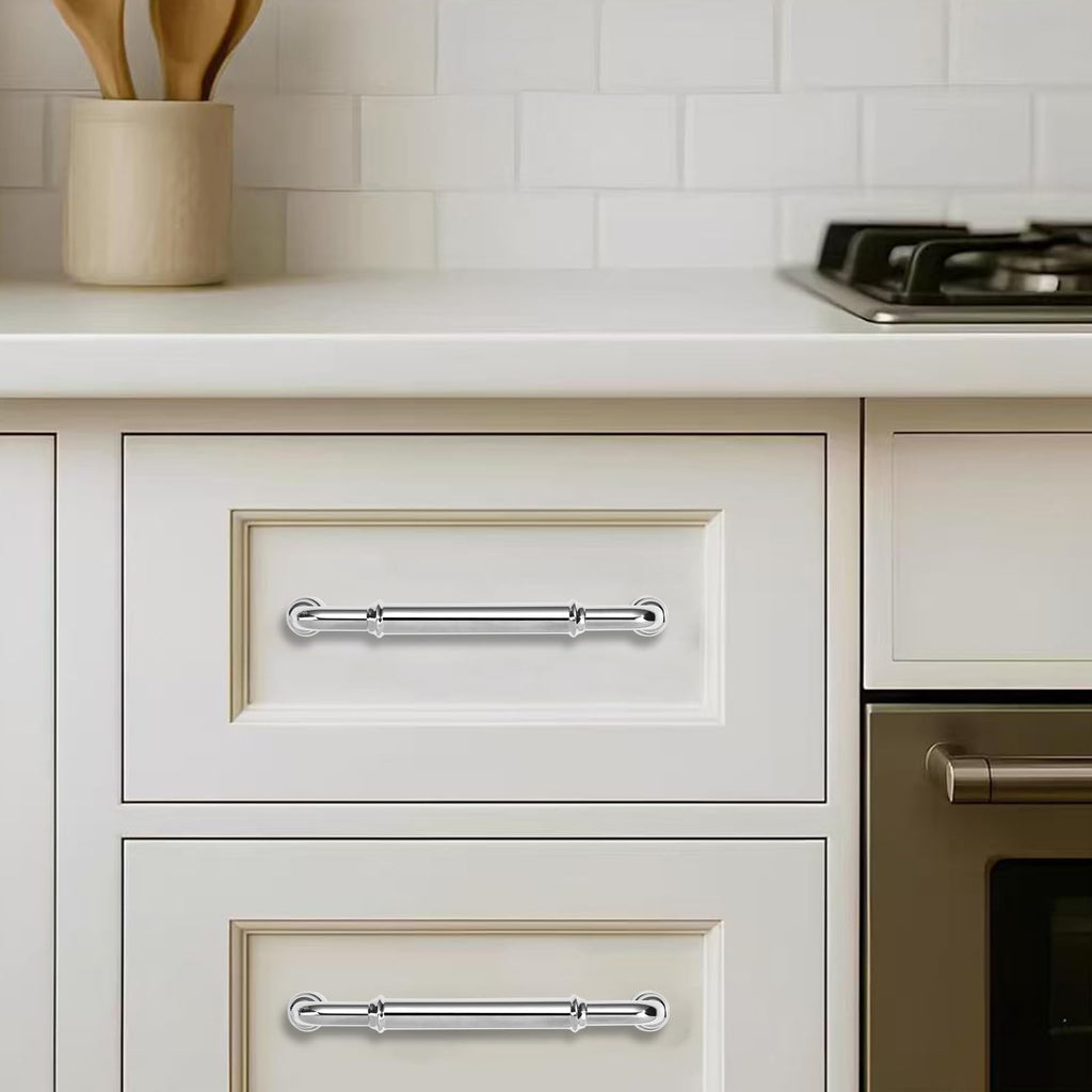 2 Pack Heavy Duty 12" Polished Chrome Cabinet Pulls