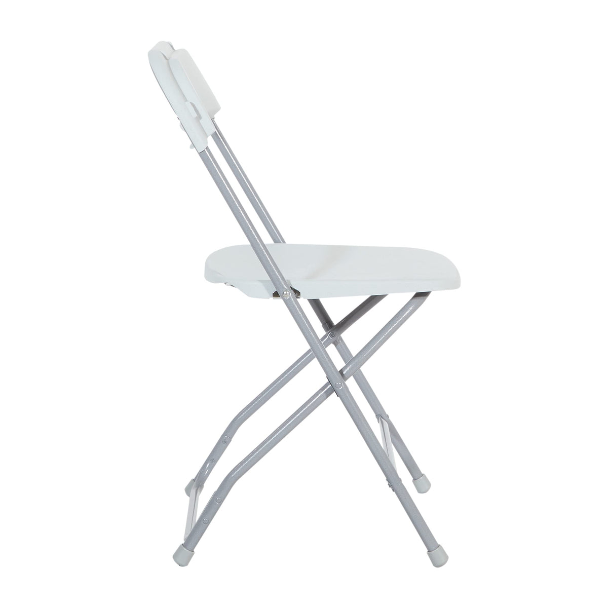 Star Resin 5-Piece Folding Square Table and Chair Set, Light Grey