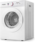 1.8 Cu.Ft Portable Clothes Dryer, Front Load Dryer Machine, Compact Laundry Dryer with Stainless Steel Tub for Apartment, Home, Dorm (Classic Knob Control)