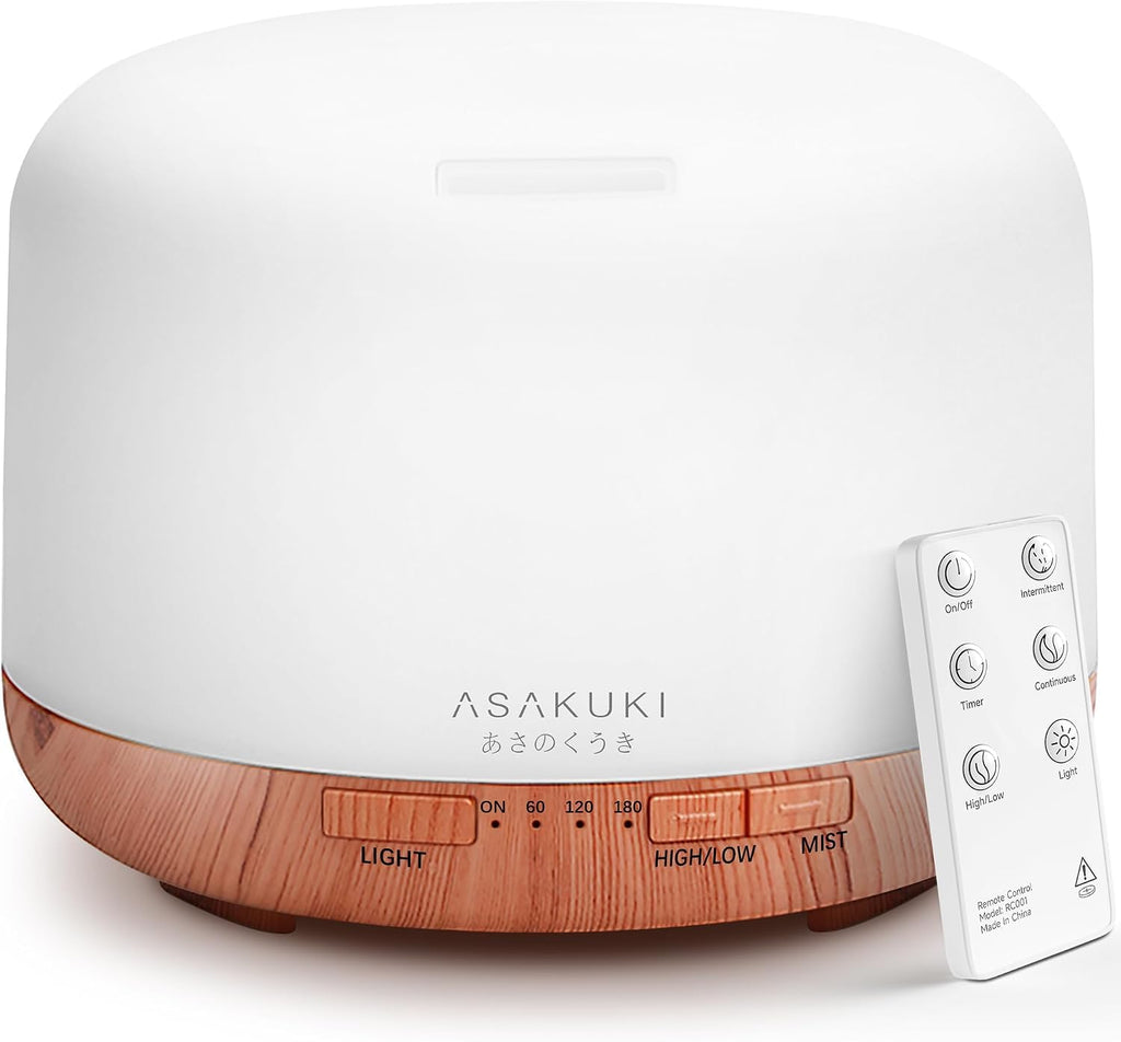Essential Oil Diffuser, Aromatherapy Humidifier