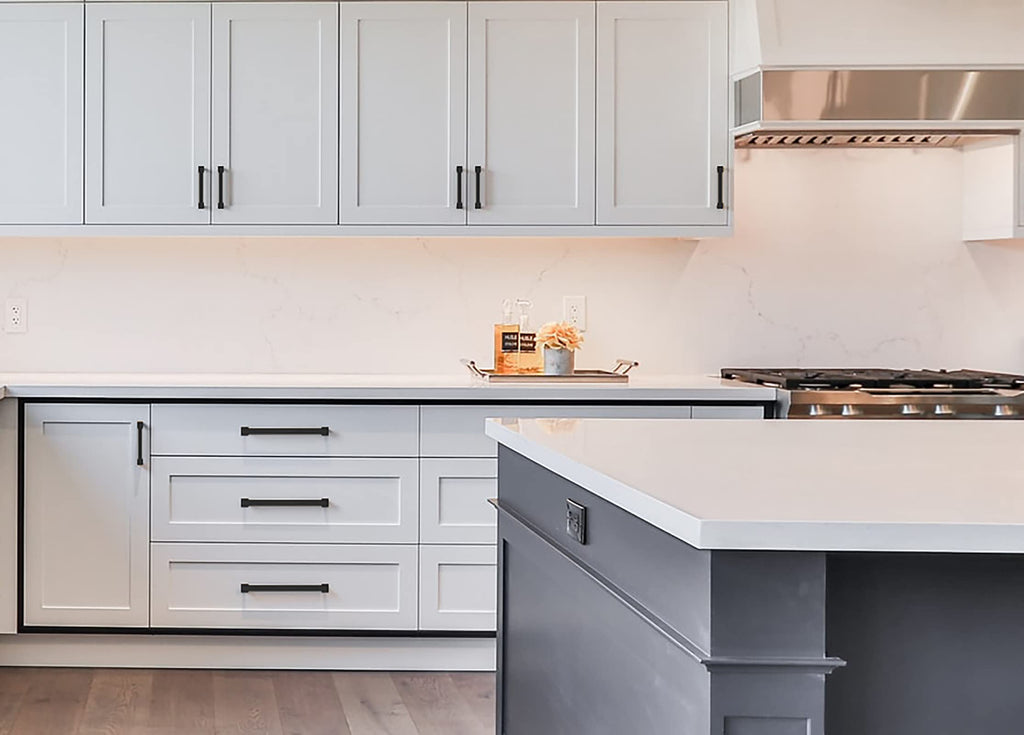 10 Pack Matte Black Cabinet Pulls 10"