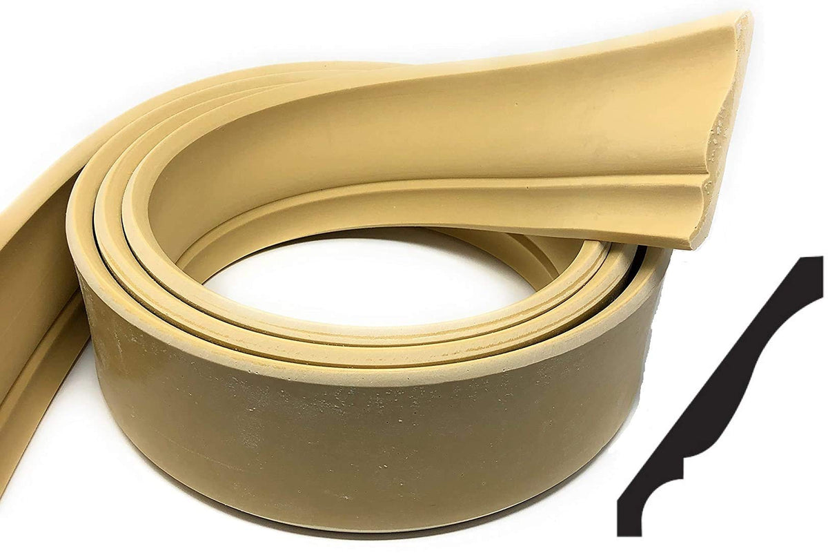 Flexible Crown Molding #: 9/16" x 4-5/8" Flexible Crown Molding - 12' feet Long (144" Long)
