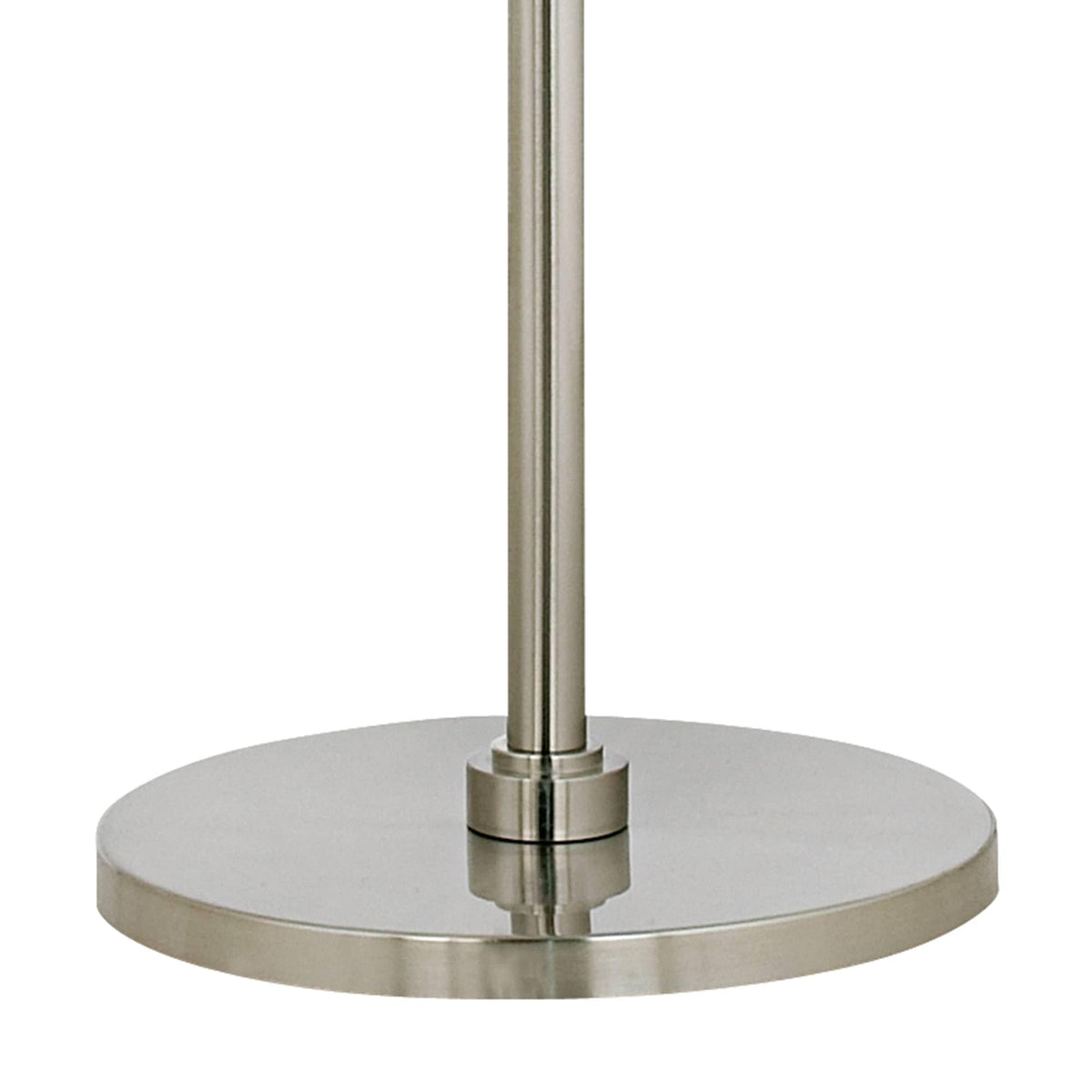Inspired Arco Style 71 1/2" Tall Blue Faux Silk Brushed Nickel Arc Floor Lamp