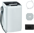 Portable Washing Machine, 2-in-1 Laundry Washer and Spin Combo with 10 Programs, 8.8lbs Capacity, Drain Pump and LED