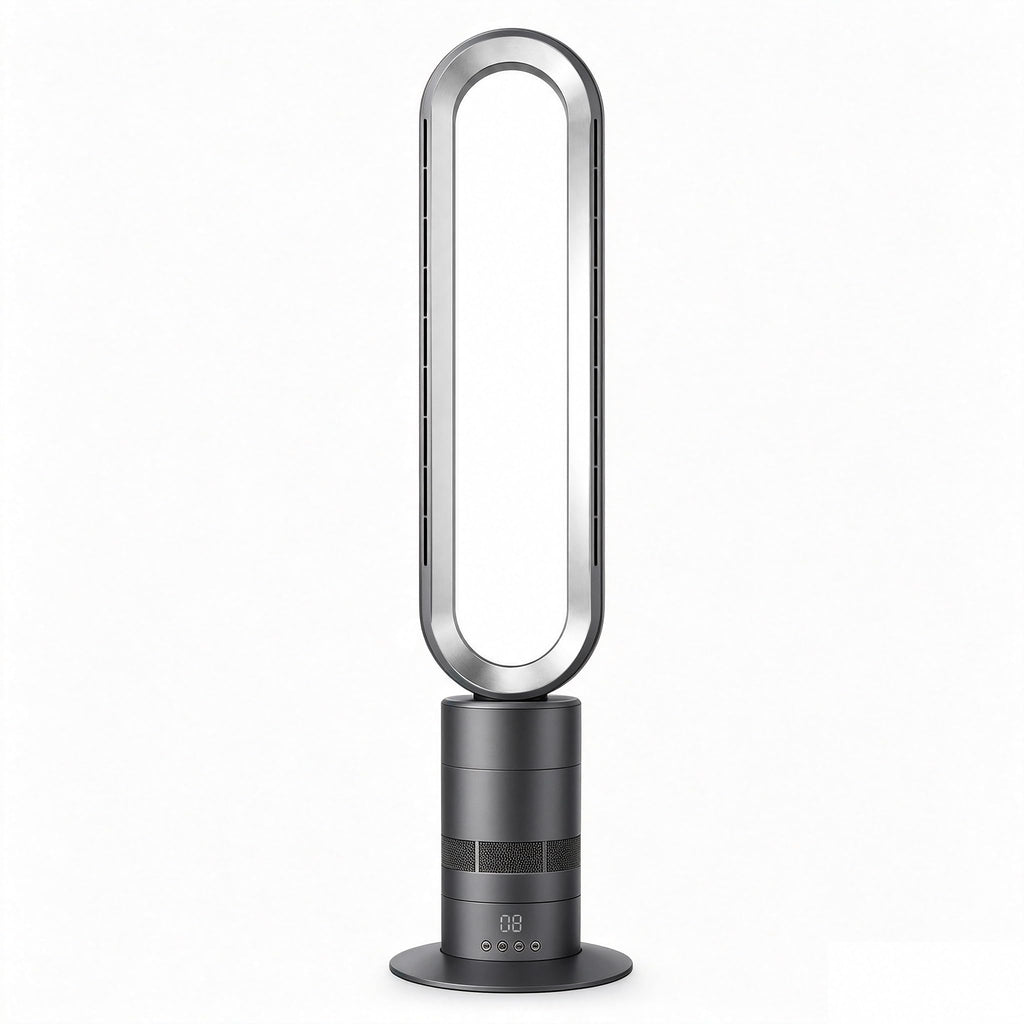H601 Bladeless Tower Fan, Gray