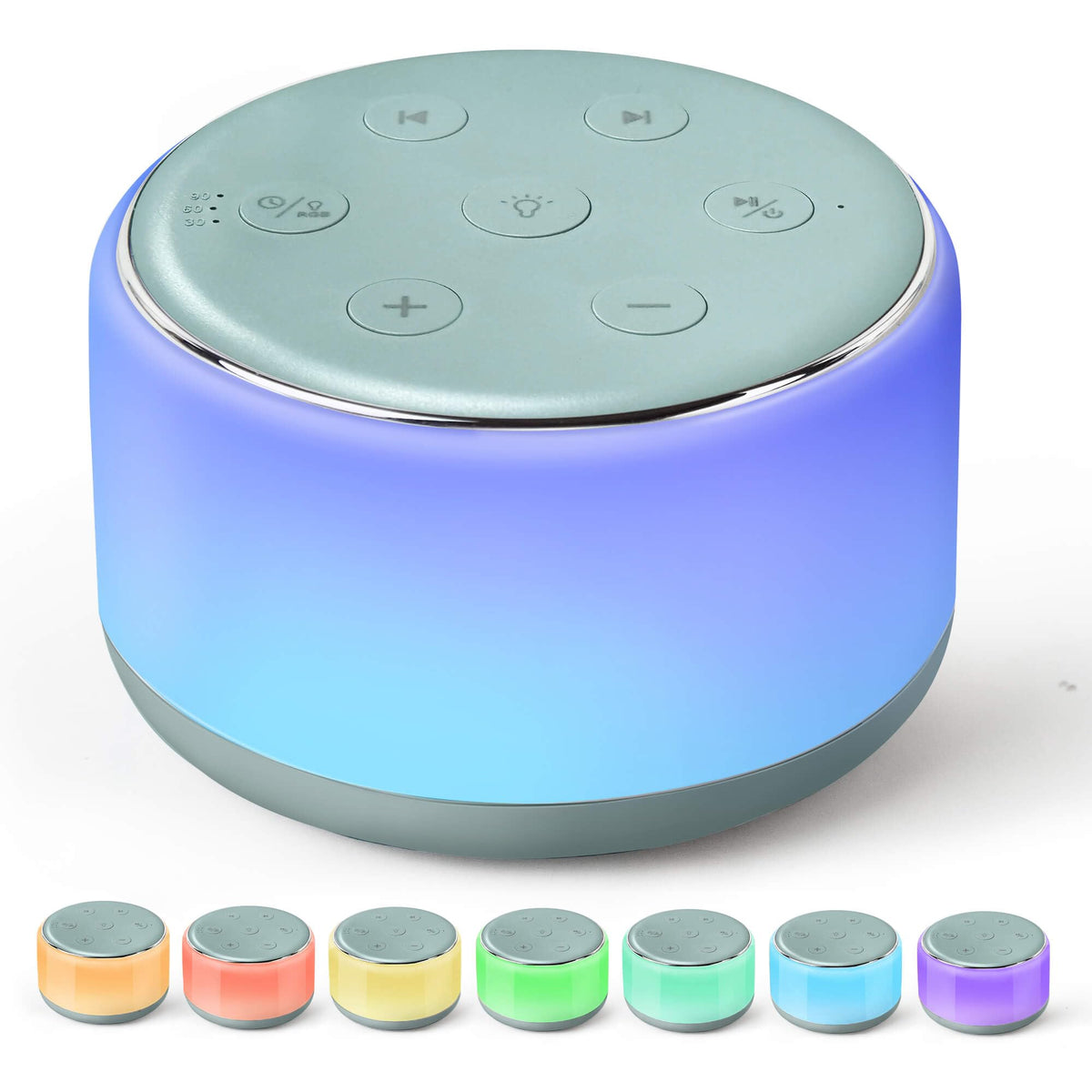 Rechargeable White Noise Sound Machine Baby with Night Light