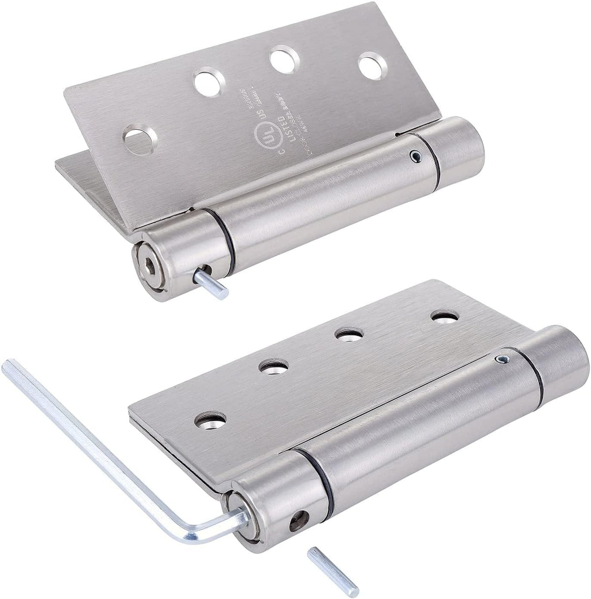 4"x4" Self Closing Door Hinges, 3 Pack